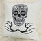 Skeleton Cushion | Embroidery Cushion | Home Decor