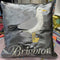 Seagull Brighton Cushion | Embroidery Cushion - Shop Fabrics, Cushions & Dressmaking Supplies online - Fabric Family