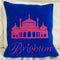 Brighton Pavilion Cushion | Embroidery Cushion | Home Decor