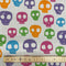 Skeletons Polycotton Fabric | Width - 115cm/45inch - Shop Fabrics, Cushions & Dressmaking Supplies online - Fabric Family