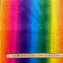 Rainbow Fleece Fabric | Width - 150cm/59inch