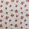 Red Roses Organic Cotton Fabric | Width - 160cm/63inch