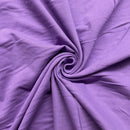 Purple Cotton Jersey | Plain