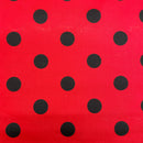 Large Spots Polycotton Fabric | Width - 115cm/45inch - Shop Fabrics, Cushions & Dressmaking Supplies online - Fabric Family