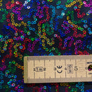 Rainbow Stretchy Sequins Fabric | Width - 138cm/54inch