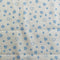 Blue Hearts Organic Cotton Fabric | Width - 160cm/63inch