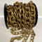 Chunky Brass Chain | Chain By Fabric Family - Shop Fabrics, Cushions & Dressmaking Supplies online - Fabric Family