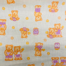 Bears Polycotton Fabric | Width - 115cm/45inch - Shop Fabrics, Cushions & Dressmaking Supplies online - Fabric Family