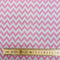 Pink Chevron Polycotton Fabric | Width - 115cm/45inch - Shop Fabrics, Cushions & Dressmaking Supplies online - Fabric Family