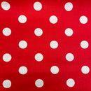 Large Spots Polycotton Fabric | Width - 115cm/45inch - Shop Fabrics, Cushions & Dressmaking Supplies online - Fabric Family