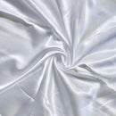 White Satin Fabric | Width - 150cm/59inch