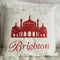 Brighton Pavilion Cushion | Embroidery Cushion | Home Decor