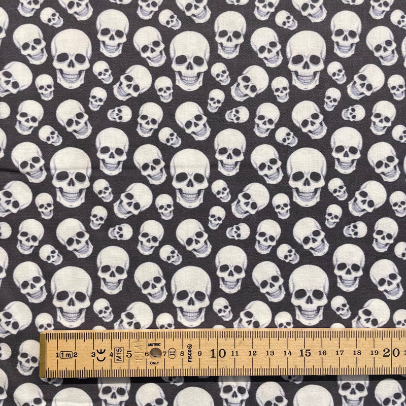 Skulls Cotton Fabric | Halloween Fabric