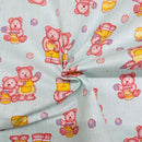 Bears Polycotton Fabric | Width - 115cm/45inch - Shop Fabrics, Cushions & Dressmaking Supplies online - Fabric Family