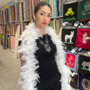 White Feather Boa | Marabou - Shop Fabrics, Cushions & Dressmaking Supplies online - Fabric Family