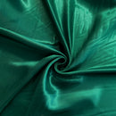 Green Satin Fabric | Width - 150cm/59inch