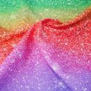 Glitter Rainbow Cotton Fabric | Width - 150cm/59inch - Shop Fabrics, Cushions & Dressmaking Supplies online - Fabric Family