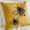 Bee Cushion | Embroidery Cushion | Home Decor