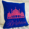 Brighton Pavilion Cushion | Embroidery Cushion | Home Decor