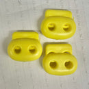 Yellow Toggles | Cord Lock End | Stoppers - Shop Fabrics, Cushions & Dressmaking Supplies online - Fabric Family