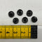 6mm Snap Fasteners | Black | 6 Sets - Shop Fabrics, Cushions & Dressmaking Supplies online - Fabric Family