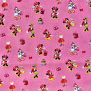 Minnie Mouse & Friends Disney Cotton Fabric | Width - 140cm/55inch - Shop Fabrics, Cushions & Dressmaking Supplies online - Fabric Family