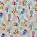 Winnie The Pooh Disney Cotton Fabric | Width - 140cm/55inch - Shop Fabrics, Cushions & Dressmaking Supplies online - Fabric Family