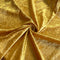 Gold Crushed Velvet Fabric | Width - 148cm/58inch