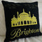 Brighton Pavilion Cushion | Embroidery Cushion | Home Decor