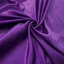 Dark Purple Satin Fabric | Width - 150cm/59inch