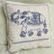 Elephant Cushion | Embroidery Cushion | Home Decor