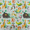 Animals Polycotton Fabric | Width - 115cm/45inch - Shop Fabrics, Cushions & Dressmaking Supplies online - Fabric Family