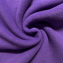 Purple Fleece Fabric | Width - 150cm/59inch