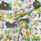 Animals Polycotton Fabric | Width - 115cm/45inch - Shop Fabrics, Cushions & Dressmaking Supplies online - Fabric Family