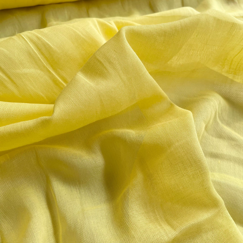 Yellow Cotton Voile