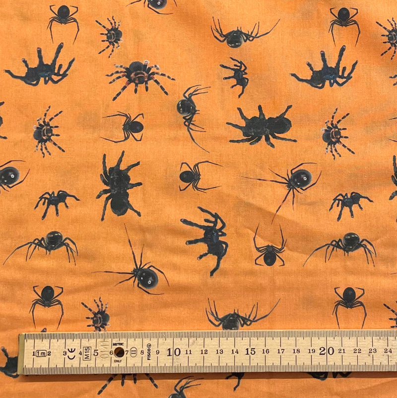 Spiders Cotton Fabric | Halloween Fabric