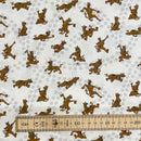 Scooby-Doo Cotton Fabric | Width - 140cm/55inch - Shop Fabrics, Cushions & Dressmaking Supplies online - Fabric Family