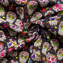 Skulls Cotton Fabric | Halloween Fabric