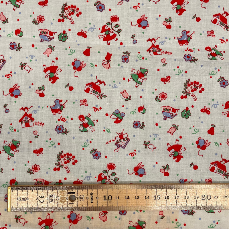 Dolls & Toys Polycotton Fabric | Width - 115cm/45inch - Shop Fabrics, Cushions & Dressmaking Supplies online - Fabric Family