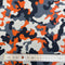 Orange Camouflage Polycotton Fabric | Width - 115cm/45inch - Shop Fabrics, Cushions & Dressmaking Supplies online - Fabric Family