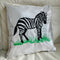 Zebra Cushion | Embroidery Cushion | Home Decor