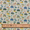 Beach Camper Van Cotton Jersey Fabric | Width - 148cm/58inch