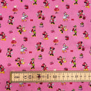 Minnie Mouse & Friends Disney Cotton Fabric | Width - 140cm/55inch - Shop Fabrics, Cushions & Dressmaking Supplies online - Fabric Family