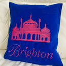 Brighton Pavilion Cushion | Embroidery Cushion | Home Decor