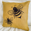 Bee Cushion | Embroidery Cushion | Home Decor