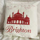 Brighton Pavilion Cushion | Embroidery Cushion | Home Decor