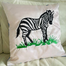 Zebra Cushion | Embroidery Cushion | Home Decor