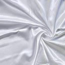 White Satin Fabric | Width - 150cm/59inch