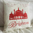 Brighton Pavilion Cushion | Embroidery Cushion | Home Decor