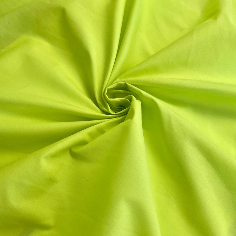 Green Polycotton | Width - 115cm/45inch